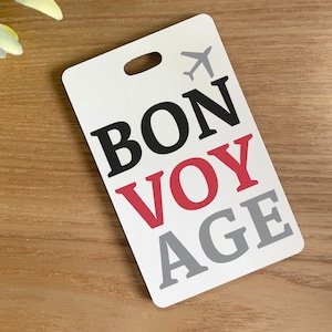 Bon Voyage SVG, Etichetta bagaglio SVG, Etichette bagaglio PNG, Borsa da viaggio Svg, File tagliati etichetta bagaglio, Disegni etichetta bagaglio