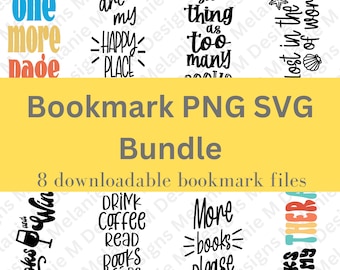 Acrylic Bookmark SVG, Bookmark SVG Bundle, Bookmark PNG Bundle, Funny Bookmark Png, Bookmark Svg Files, Book Lover Designs