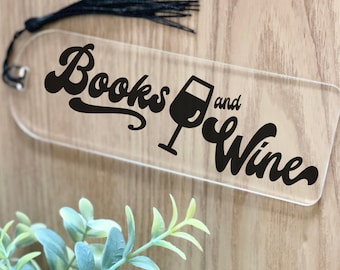 Books and Wine SVG, Acrylic Bookmark SVG, Bookmark SVG Designs, Bookmark Svg Files, Bookmark Sayings, Wine Books Svg, Bookmark Quote Svg