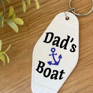 Dads Boat, Dad Keychain File, SVG Keychain Bundle, Fathers Day svg Free Commercial Use, Fathers Day Keychain SVG, Boat Keychain