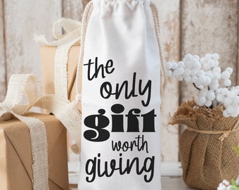 Wine Gift Bag SVG, Funny Wine Saying SVG, Wine Bags Sublimation, Wine Quotes SVG, Wine Bag Png, Wine Bag Svg File, Wine Sayings Svg