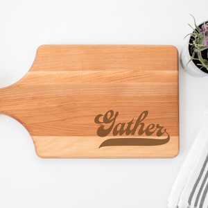 Gather Cutting Board SVG, Cheese Board SVG, Charcuterie Board SVG Design, Charcuterie Board Svg File, Charcuterie Board Png, Bread Board Svg