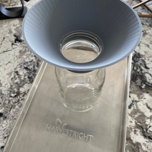 Threaded Mason Jar Funnel - 2.75 Inch Mouth