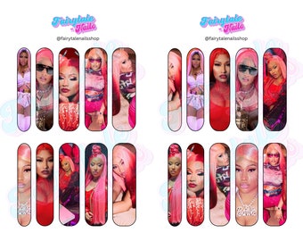 NickiMinajDaSleeze-Waterslide Nail Decals