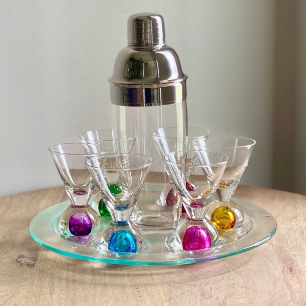 Cocktail Glass Set Etsy