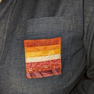 Patch de fierté asexuée / Fer à repasser / Patch / Autocollant décoratif en tissu matelassé image 4