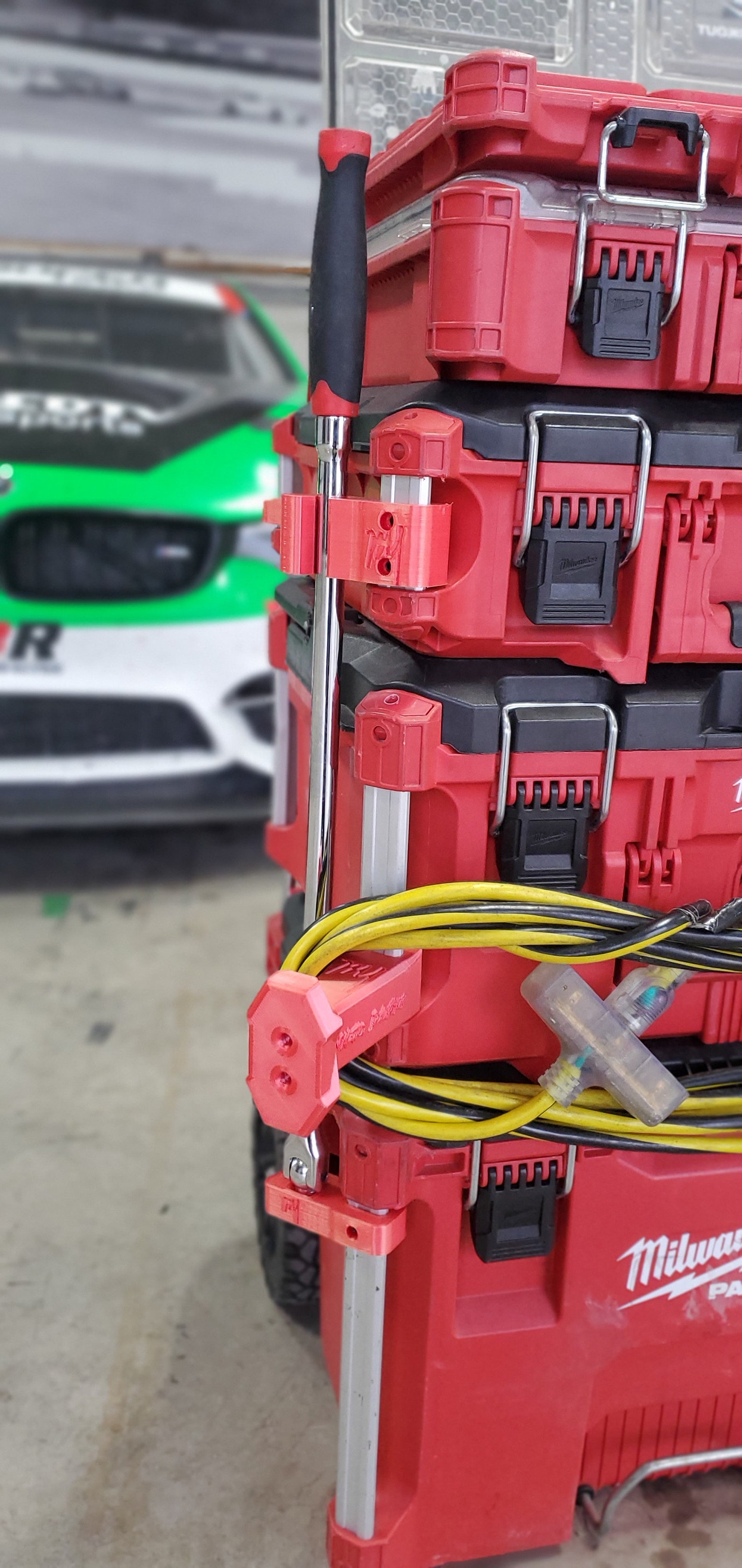 Milwaukee Packout Breaker Bar Side Mount Milwaukee Packout Mods