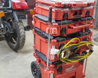 Milwaukee Packout Breaker Bar Side Mount – Toolbox Organizer