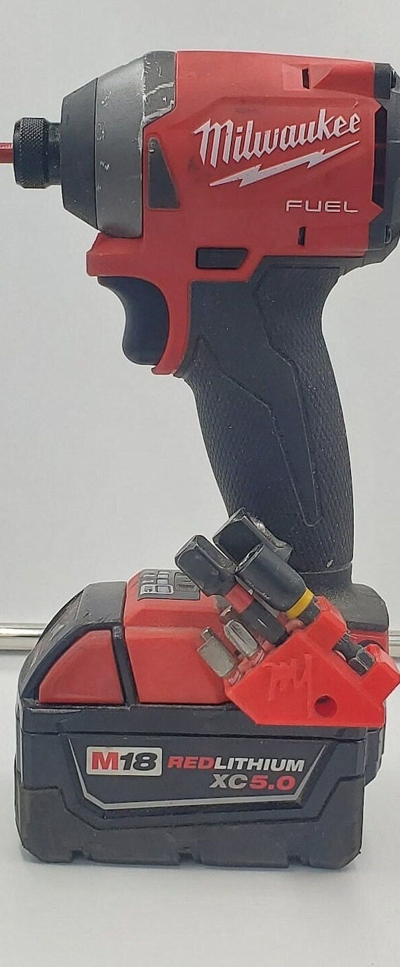 8 Bit Holder for Milwaukee M18 Fuel Brushless 1 4 Impact Driver extremely Durable TPU Etsy