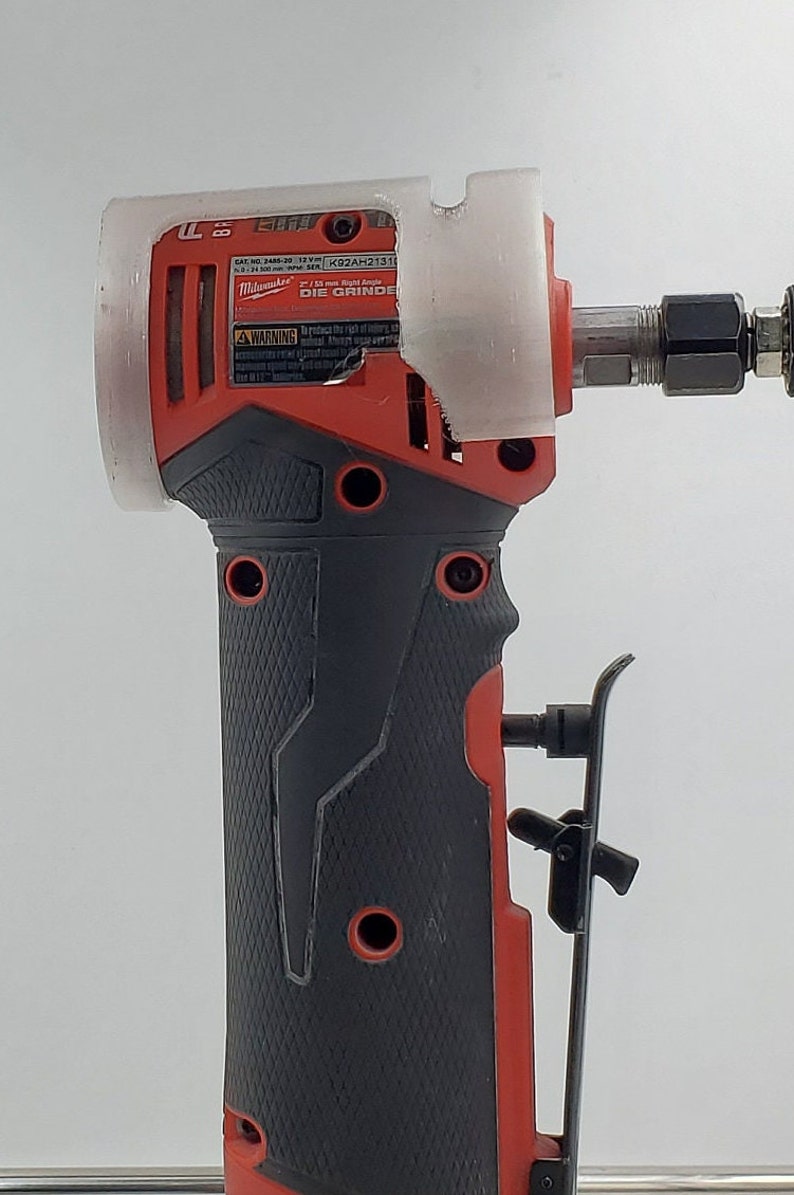 Milwaukee M12 Die Grinder Beltclip Mod Securely Clip Your Etsy
