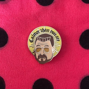 Big Lebowski Saint Walter enamel pin
