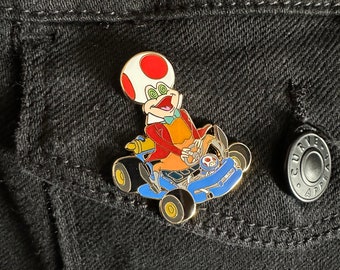 Mister Toad Mario Kart enamel pin