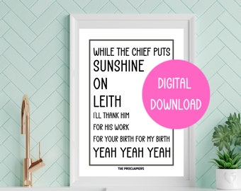 Sunshine on leith