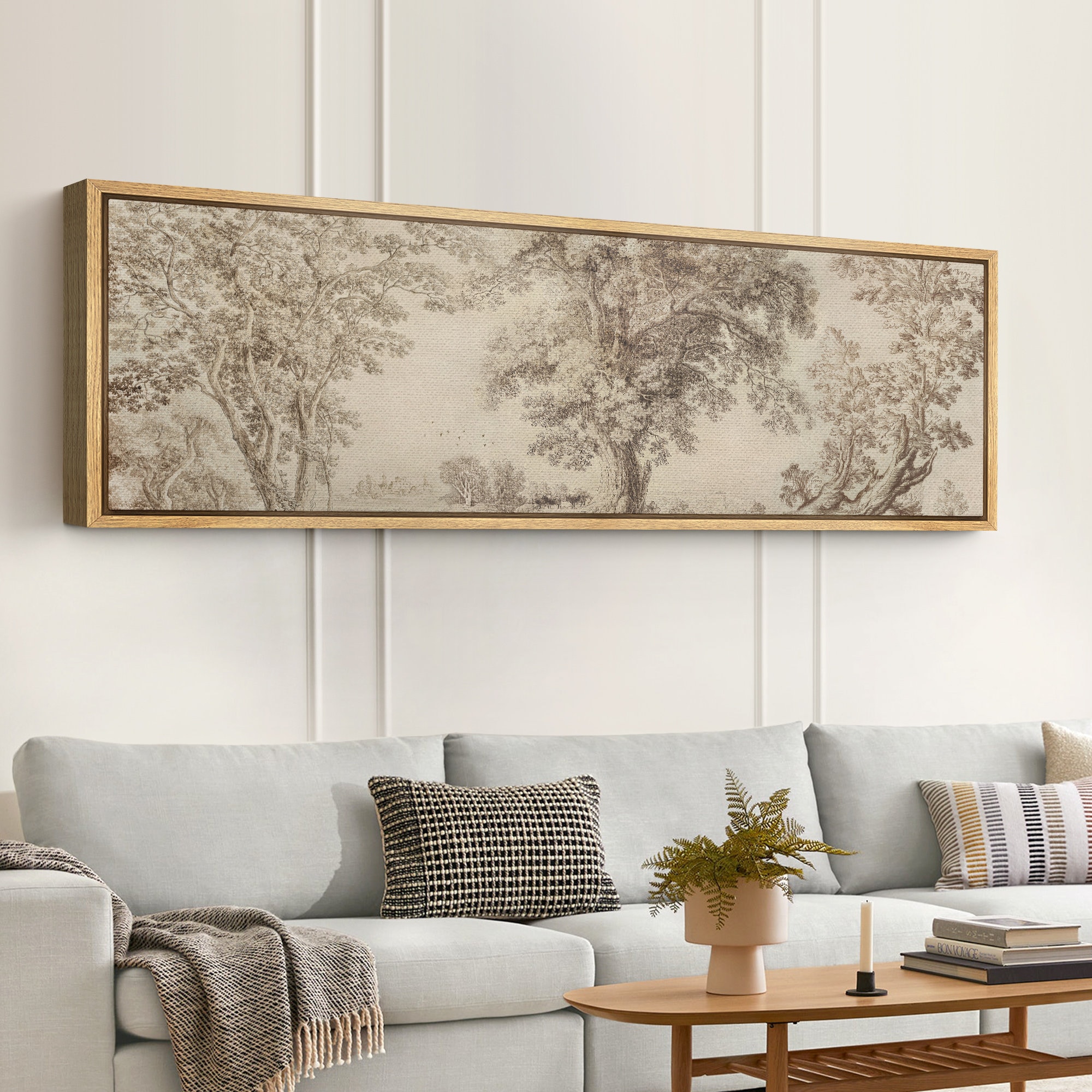 Oversized framed wall art discount