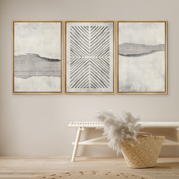 Peintures Peinture À Lhuile Abstraite En Noir Et Blanc Toile Dart Mural À Texture Minimaliste Faite À La Main Pour La Décoration De La Chambre À Coucher Du Salon Du 31,43 € | DHgate