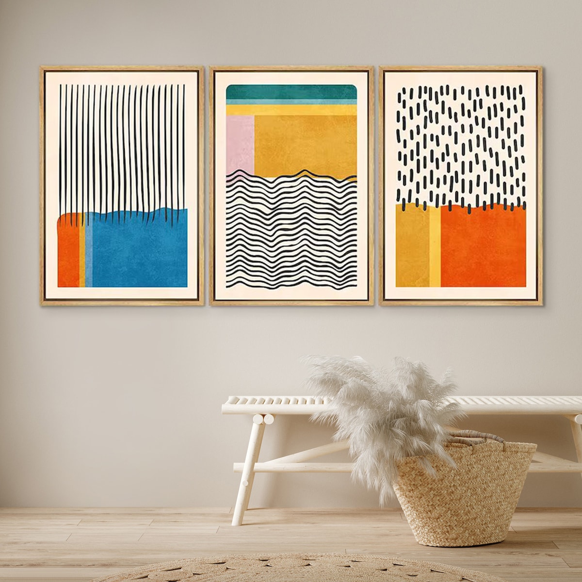 Framed Canvas Print Wall Art