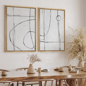 洋書 The art of wood and tone Dustinway Framed Canvas Print Wall Art Black Tan Wood Tree