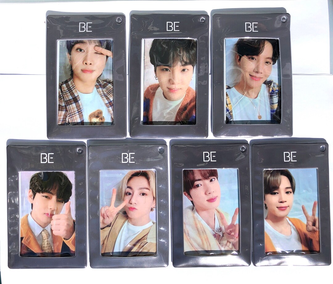 BTS BE カードフォルダ+カード　100枚以上 BE Photocard Holder - Etsy