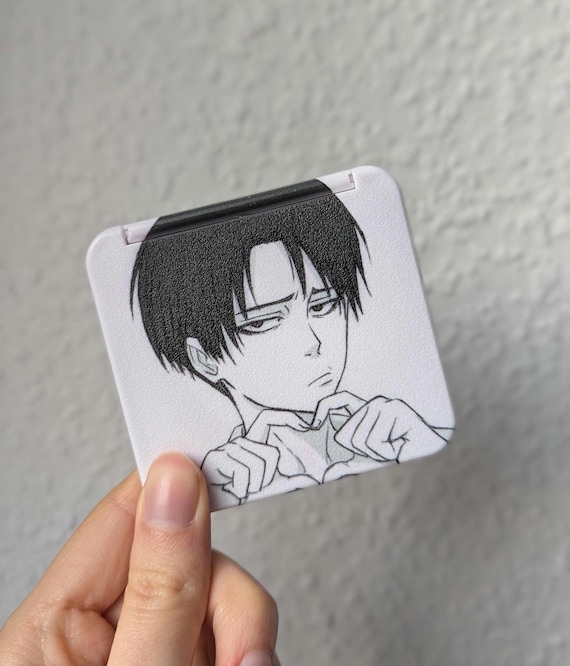 Levi Finger Heart Compact Pocket Mirror - Etsy