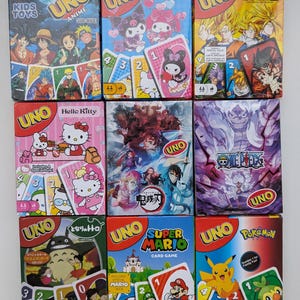 Anime und Gaming Kartenspiele