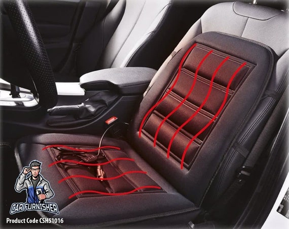 12V chauffant deux places housse de coussin de siège de voiture