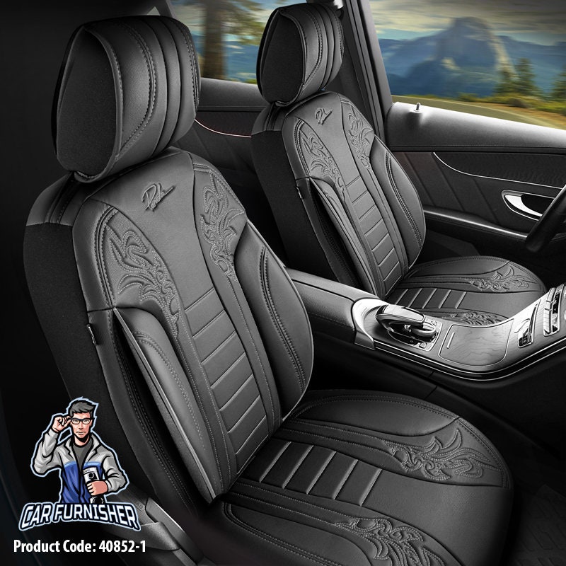 Car Seat Cover 5 Colors Full Set Car Accessories Leather