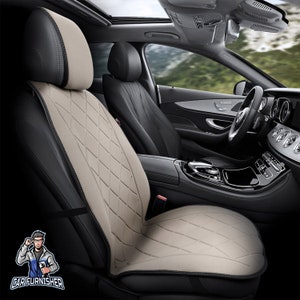 Protector de asiento de coche - Diseño Active Pro / Ajuste universal / Accesorios para coche / Transpirable / Regalo para coche / Protección de asiento / Funda para asiento de coche
