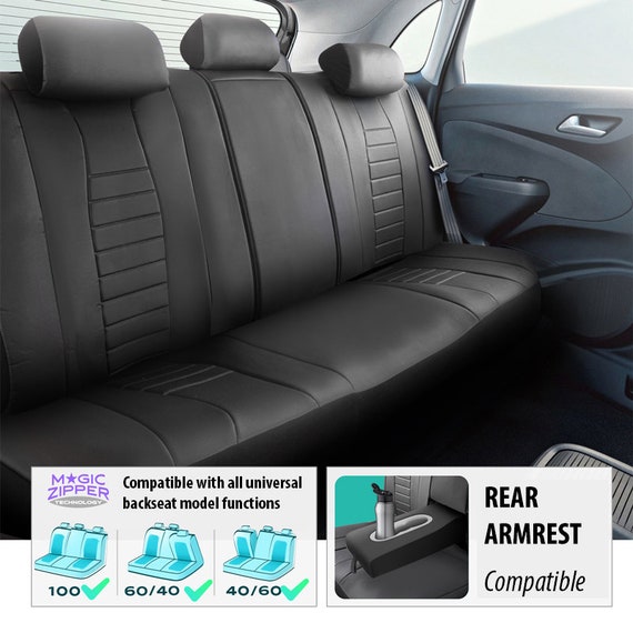 Buy Car Seat Cover 5 Colors Full Set Car Accessories Leather