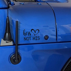 Hers not HIS Decal