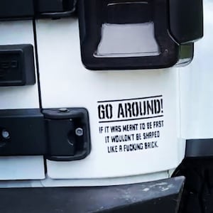 Go Around  Decal