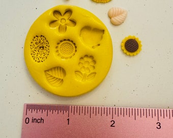 Mini Flowers Silicone Mold Rose Mold For Chocolate Mold For Fondant For Polymer Clay Resin