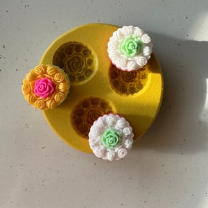 Cake Miniature Silicone Mold for Chocolate Sweets Mold  Polymer Clay Resin Wax Soap Candy Mold