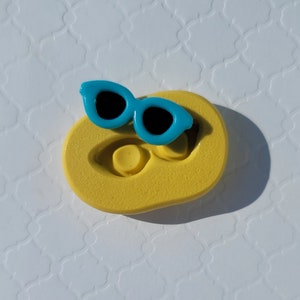 Sunglasses Silicone Mold Chocolate Mold Fondant For Clay Dollhouse Miniatures