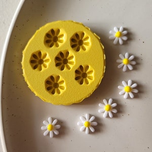 Daisy Silicone Mold For Fondant Chocolate Daisy Mold For Fondant For Polymer Clay Resin Wax Soap