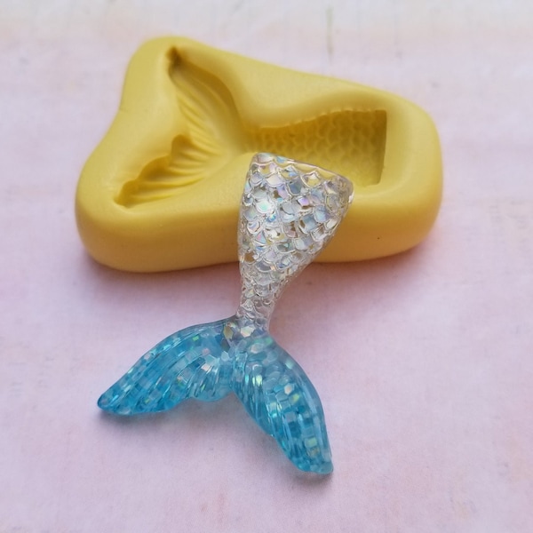 Mermaid Tail Silicone Mold Etsy