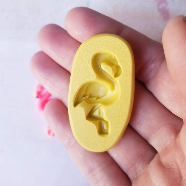 Flamingo mold fondant bird molds for chocolate rose mold for clay mold polymer clay