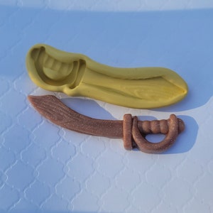 Sword Silicone Mold Pirate Theme Mold For Chocolate Mold For Fondant For Polymer Clay Resin Wax Soap