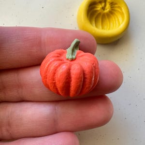 Pumpkin Silicone Mold Fall Mold For Chocolate Thanksgiving Mold For Fondant For Polymer Clay Resin