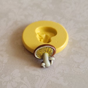 Mushroom Silicone Mold Chocolate Mold For Fondant For Polymer Clay Resin Cupcake Decor