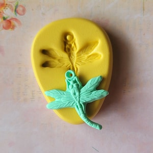 Dragonfly Silicone Mold: Food Safe Insect Fondant, Clay, Resin