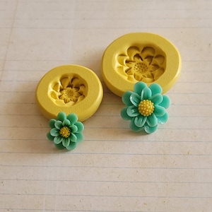Flower Silicone Mold Flower Mold For Fondant  Mold For Polymer Clay Resin Wax Soap