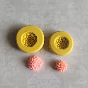 Flower Silicone Mold Flower Mold For Fondant  Mold For Polymer Clay Resin Wax Soap