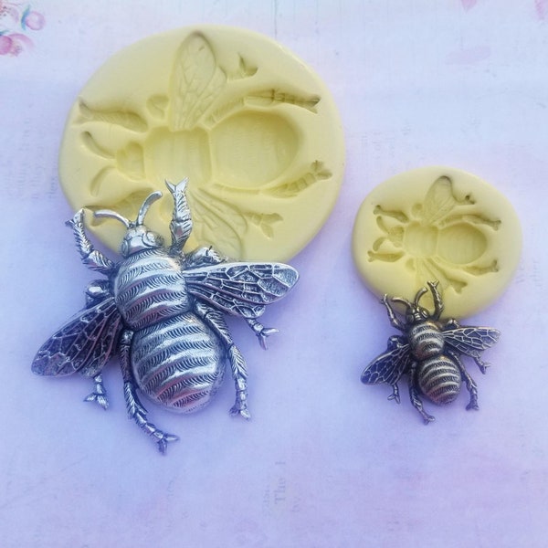 Bumble Bee Silicone Mold  Bee Mold For Chocolate Insect Mold For Fondant For Polymer Clay Resin