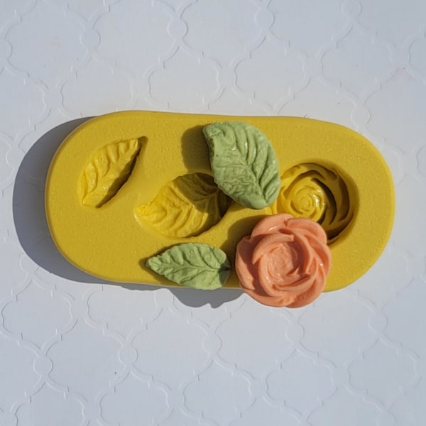 Flower Vine Mold for Polymer Clay Etsy