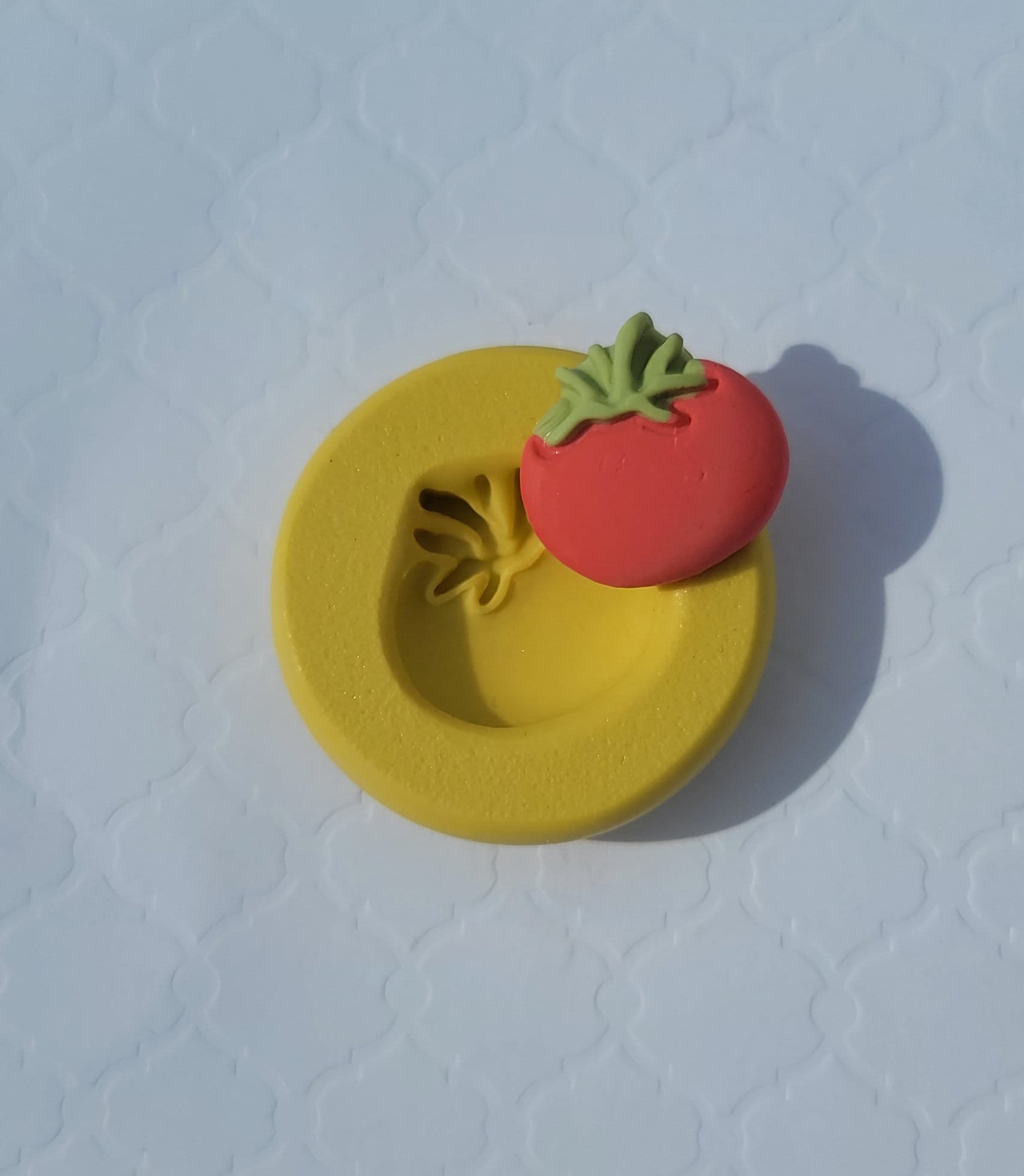 Tomato Silicone Mold Fruit Mold For Chocolate Vegetable Mold For Fondant For Polymer Clay Resin Wax Soap