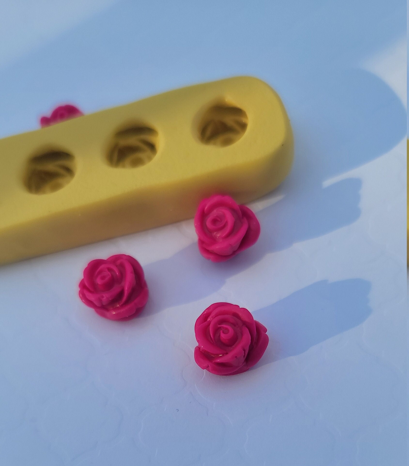 Ross Molds for Fondant Molds for Chocolate Rose Mold for Clay Etsy