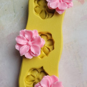 Sakura Silicone Mold Flower Mold For Chocolate Mold For Fondant For Polymer Clay Resin