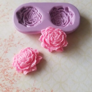 Roses silicone mold roses fondant chocolate flower mold for polymer clay resin  mold cake decor