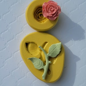 Different Flowers Silicone Mold Flower Center Mold for Chocolate Mini  Flower Mold for Fondant for Polymer Clay Resin 