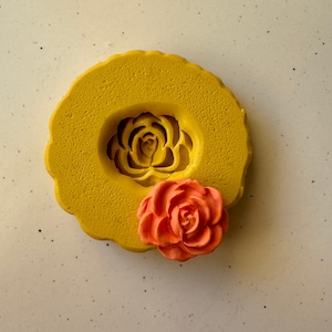 Rose silicone mold roses fondant chocolate flower mold for polymer clay resin  mold cake decor